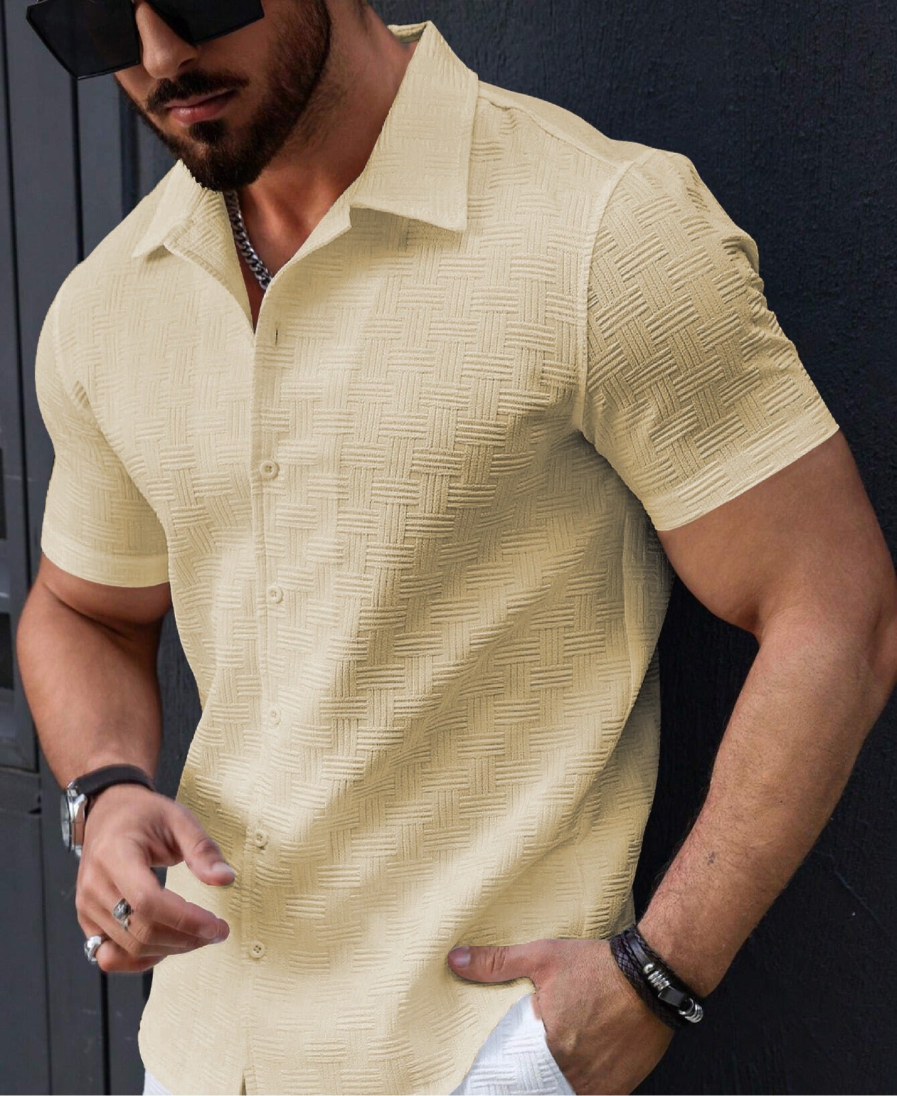 Ethically Sourced: Chaatai-Inspired Solid Shirts