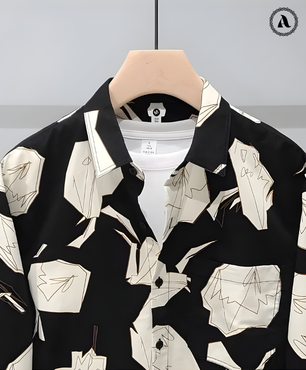 Full Sleeve Flare Digital Printed Shirt Collection For Modern Man