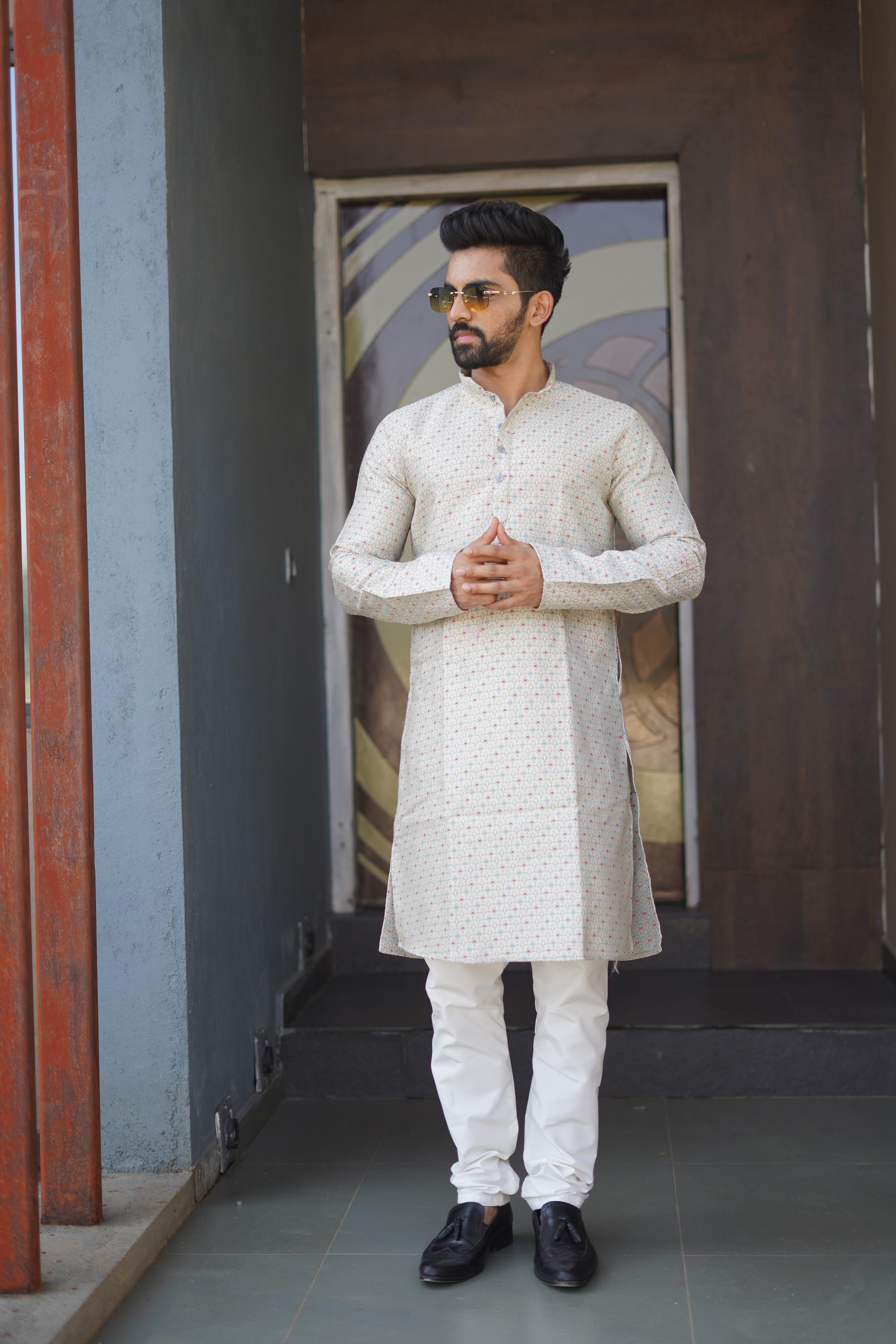 Nawabi Fusion: A Kurta that Blends Tradition and Trend