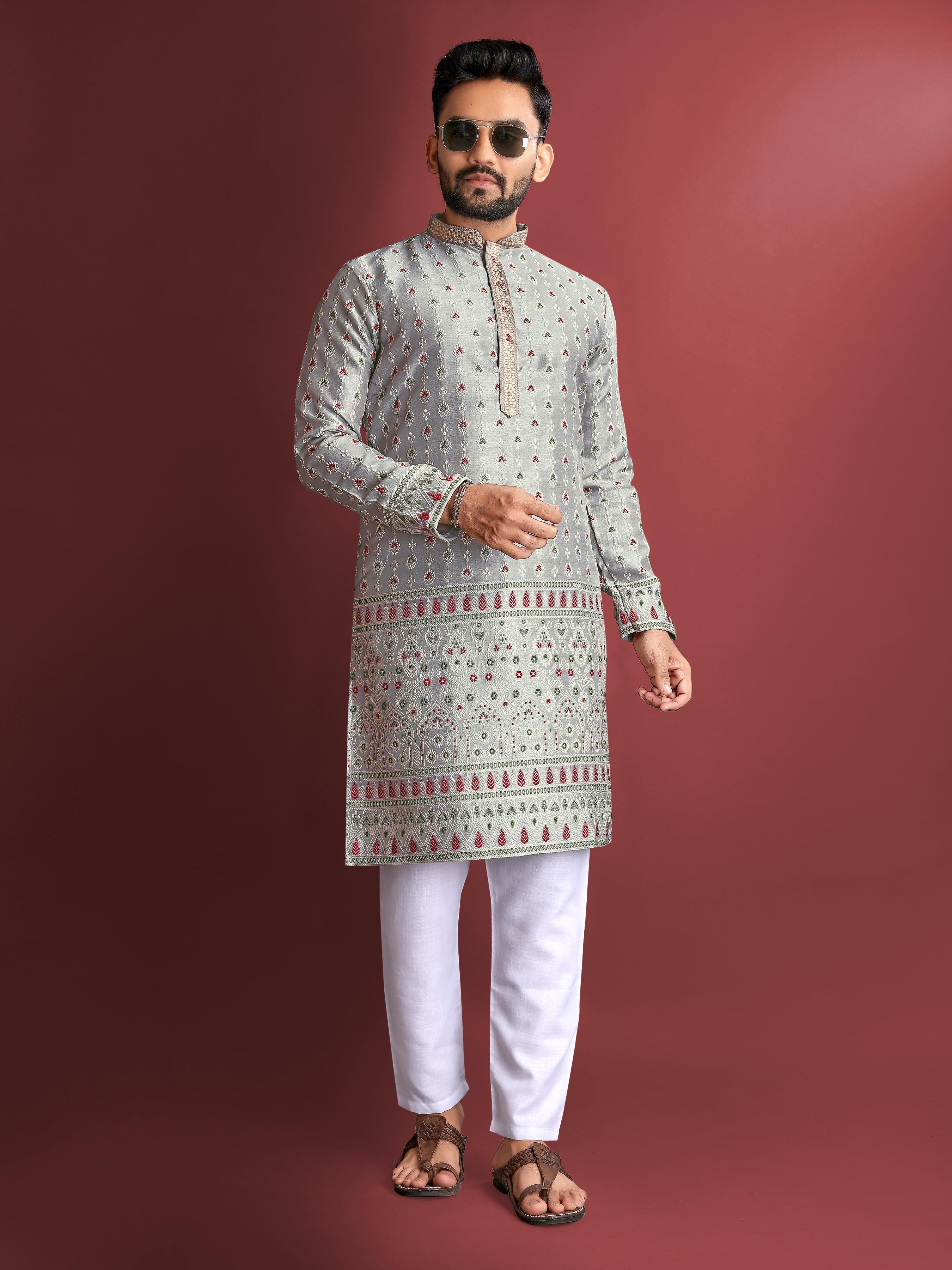 Comfort Meets Style: Manyavar's Relaxed Fit Kurta