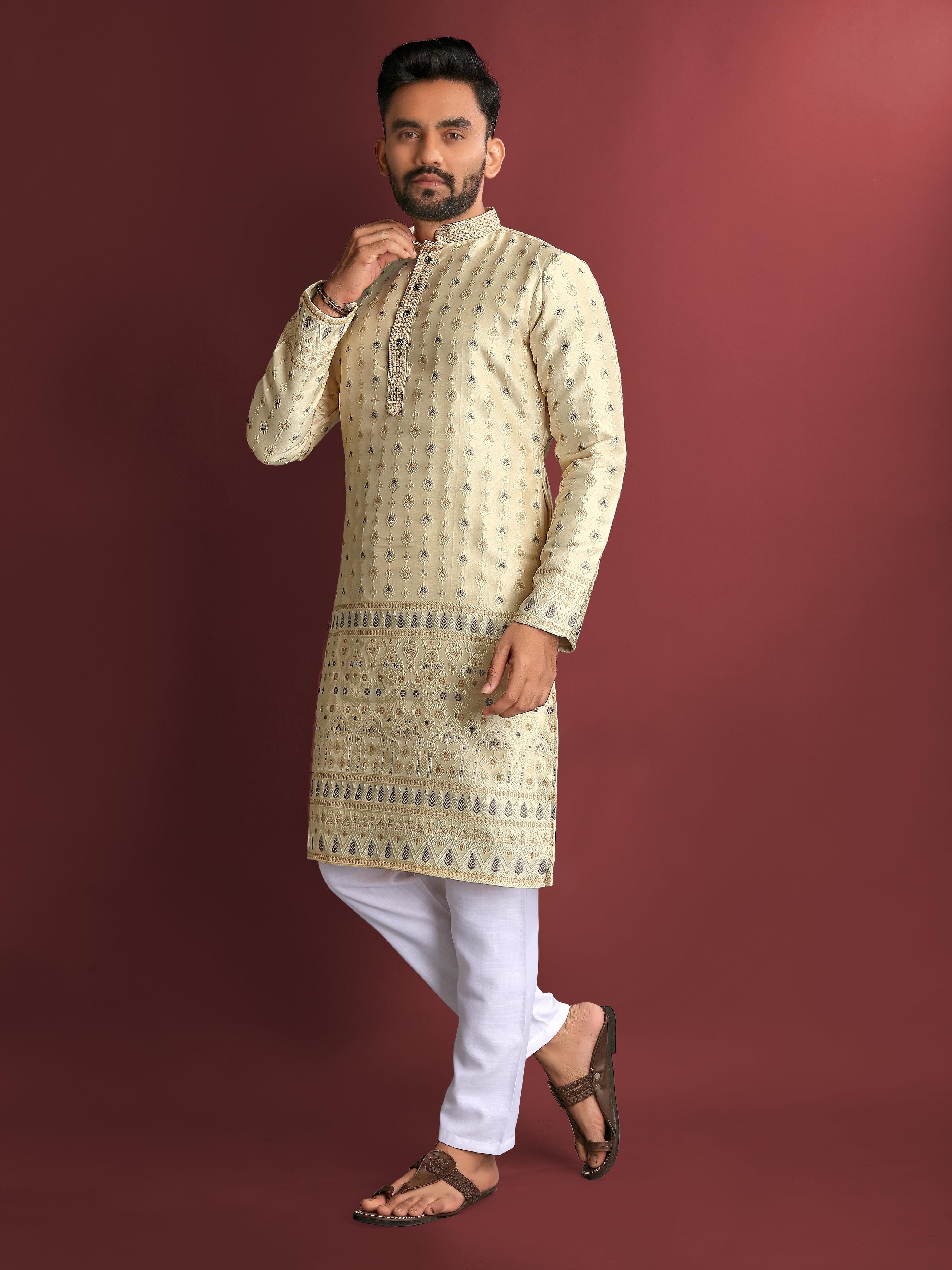 Festive Flair: Manyavar's Festive Kurta