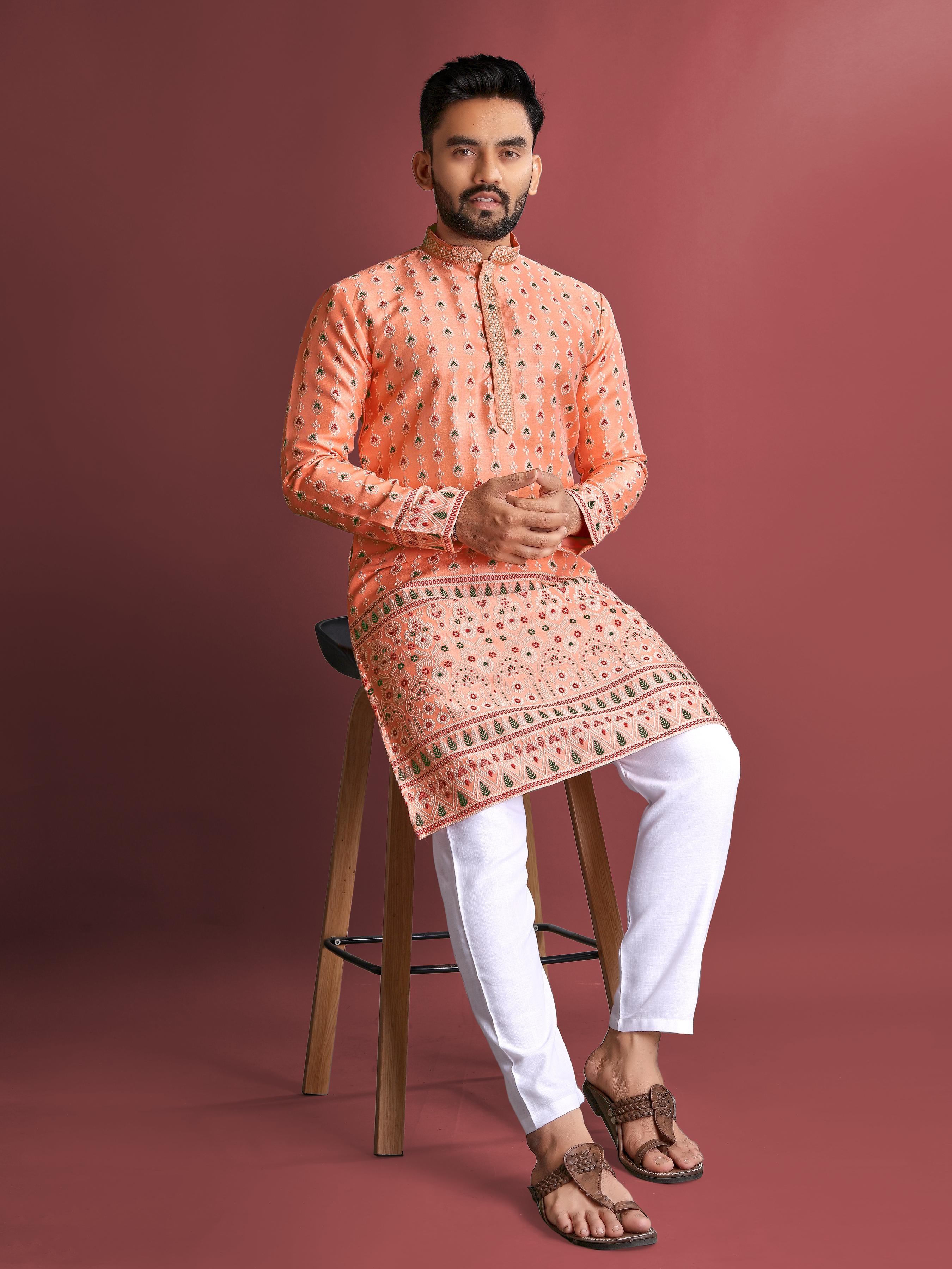 Versatile Vests: Manyavar's Kurta Sets