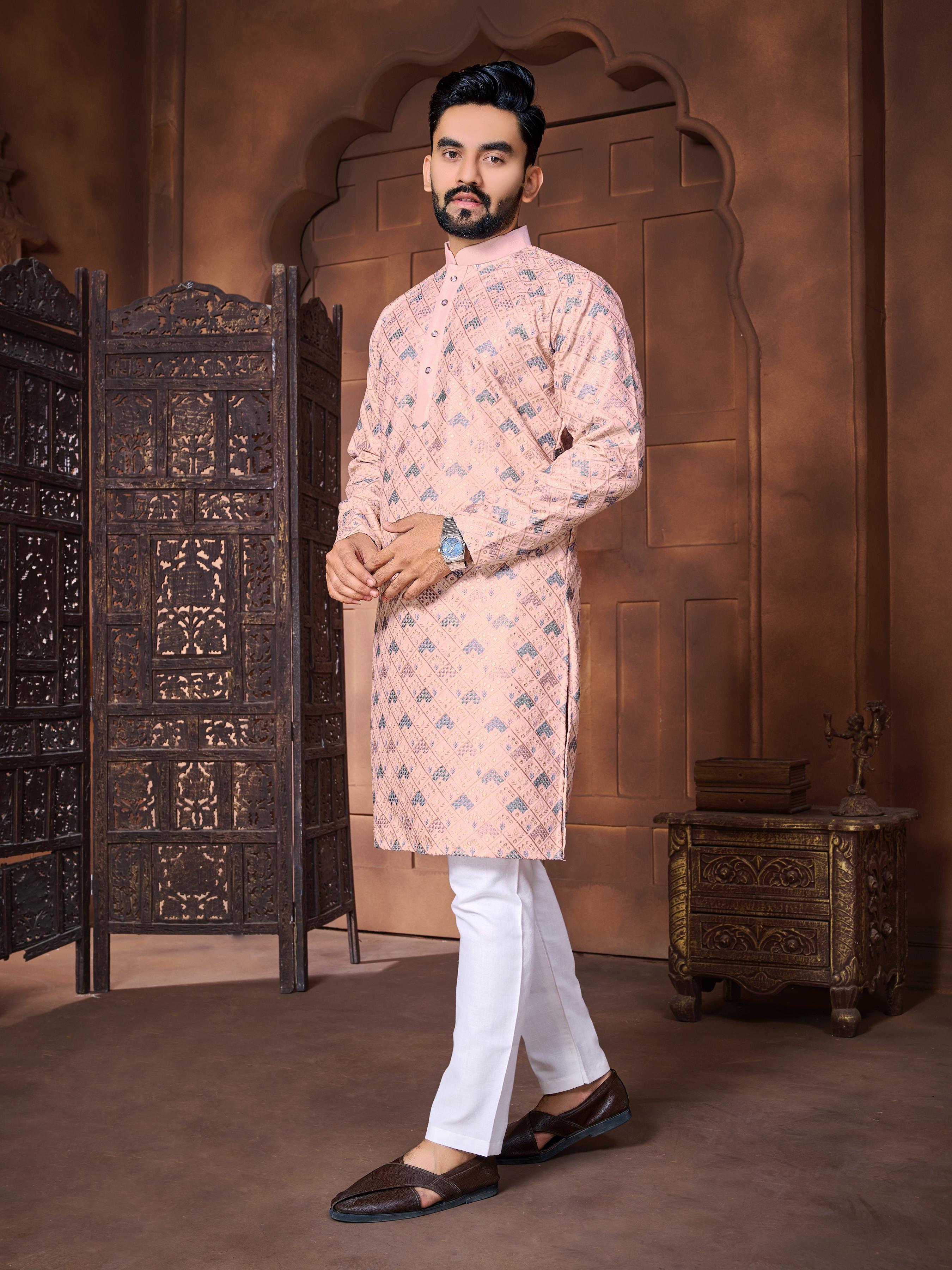 Indulge in Luxury: The Maharaja Silk Kurta