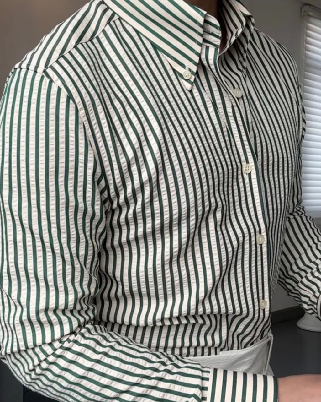 Indulge in the Finest Italian Craftsmanship: Explore Our Collection of Striped Shirts